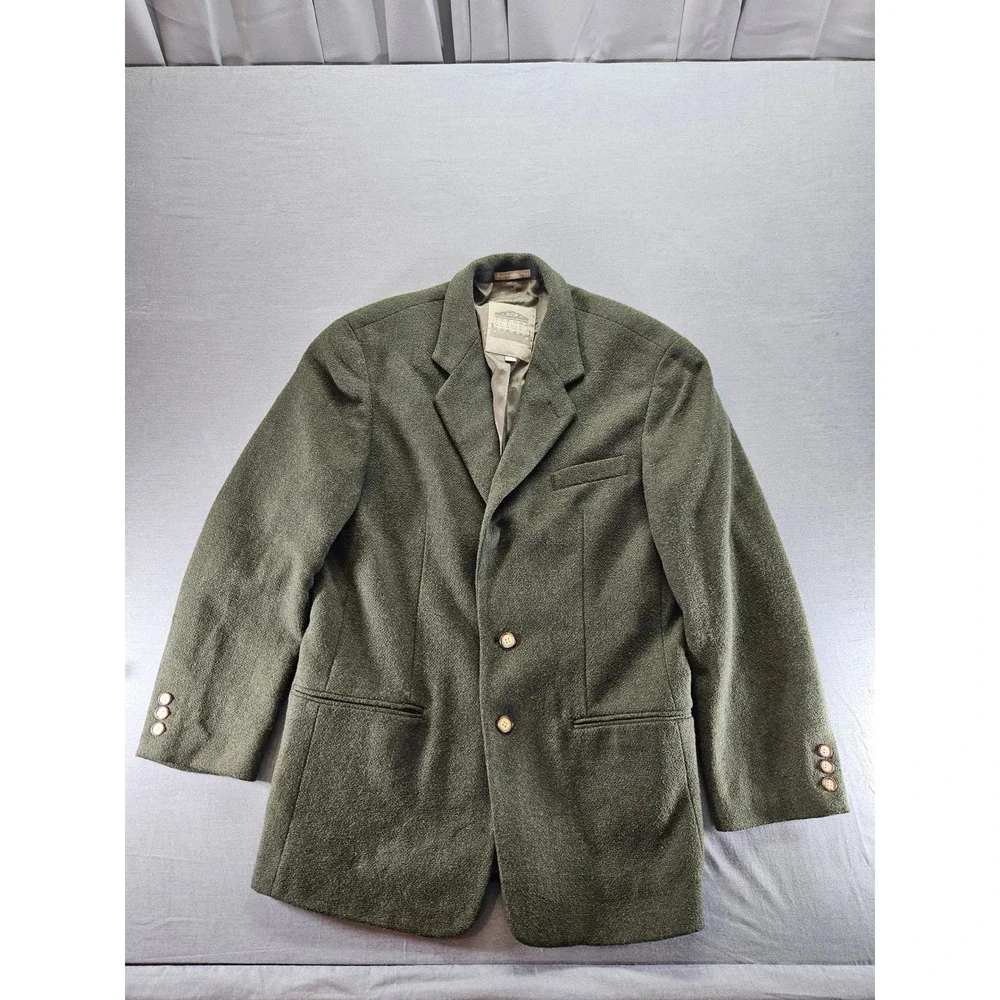 Structure Le Collezioni Mens Vintage Wool Blend Blazer Sport Coat (sku 146)